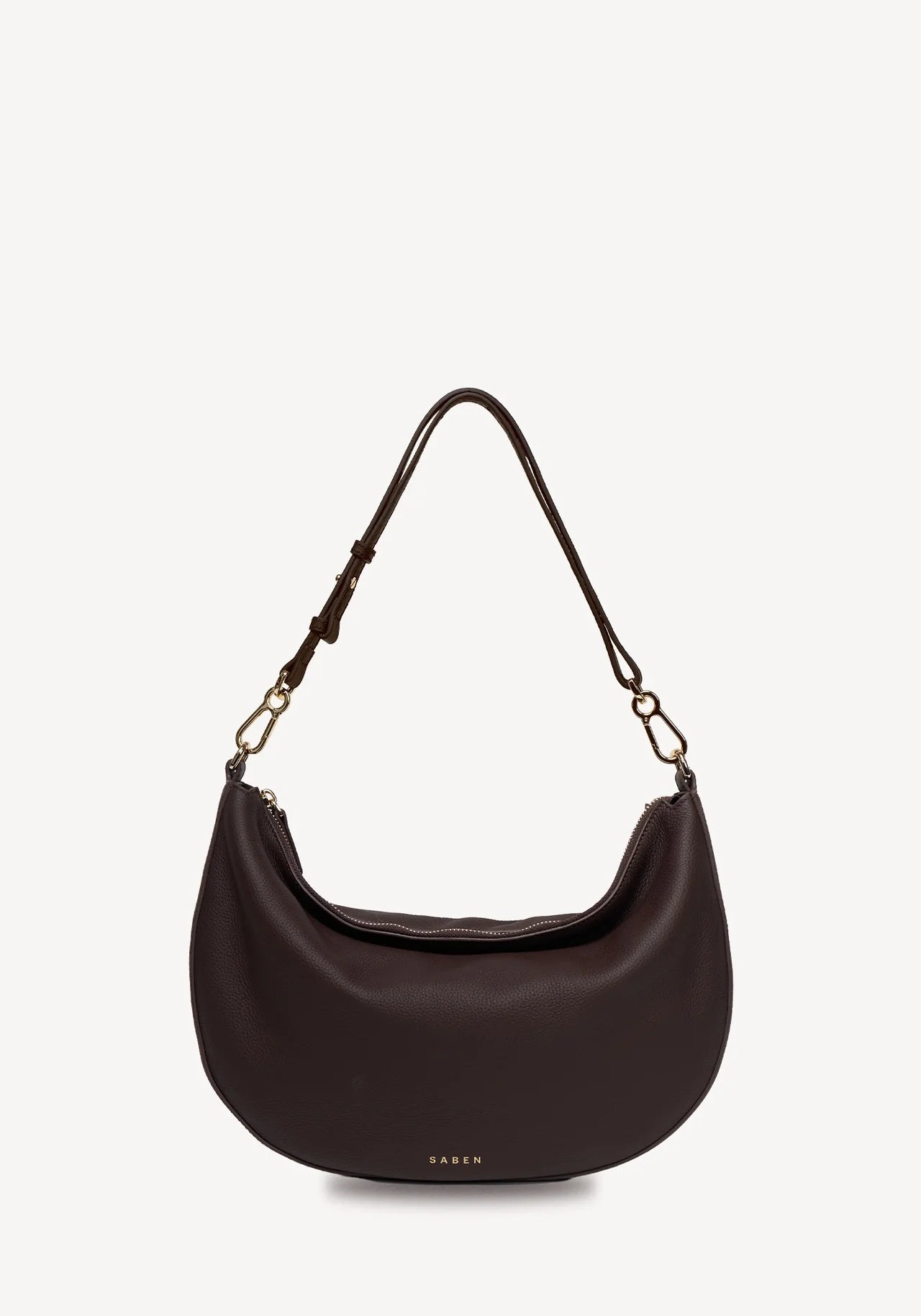 Saben - Noa Shoulder Bag // Black Luxe // Cacao Luxe