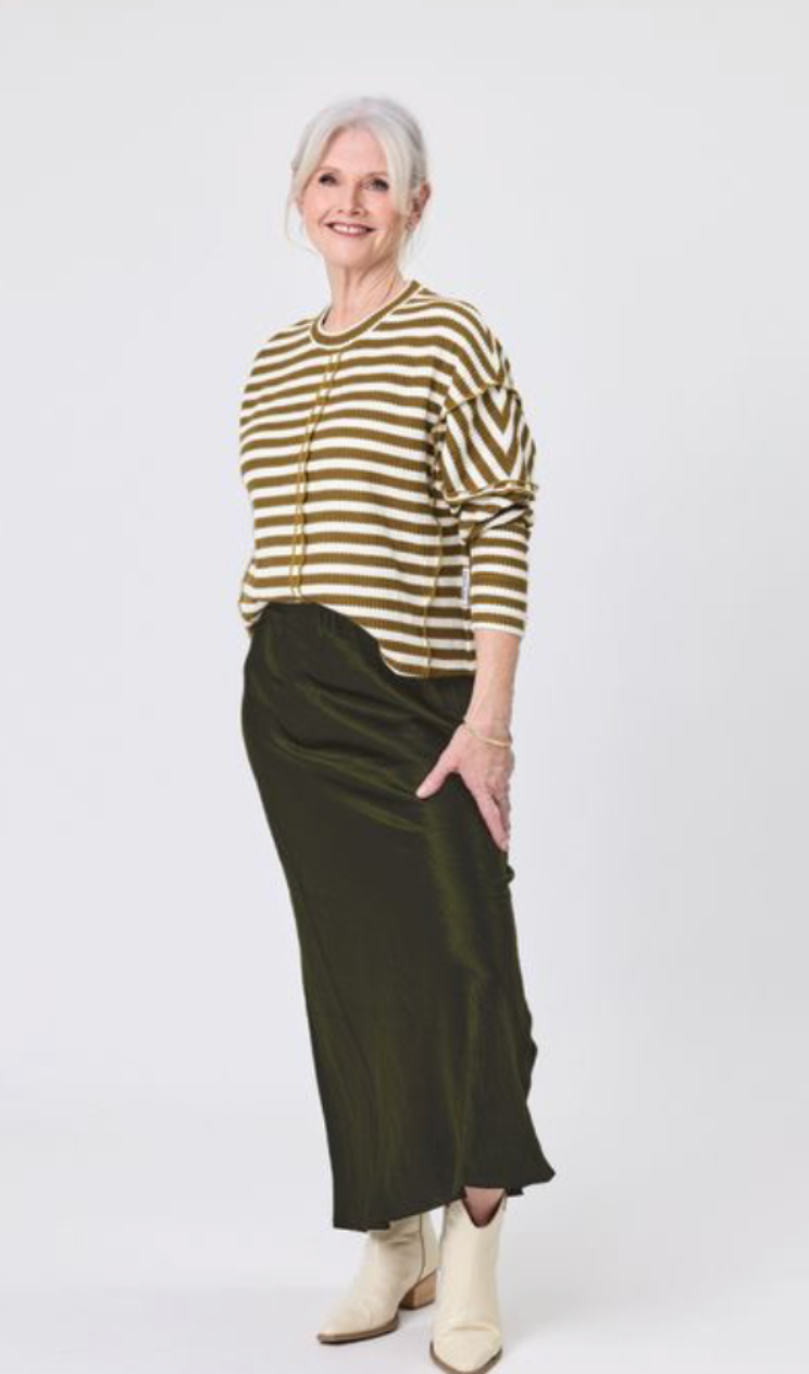 Lemon tree - Ella Skirt //  Olive