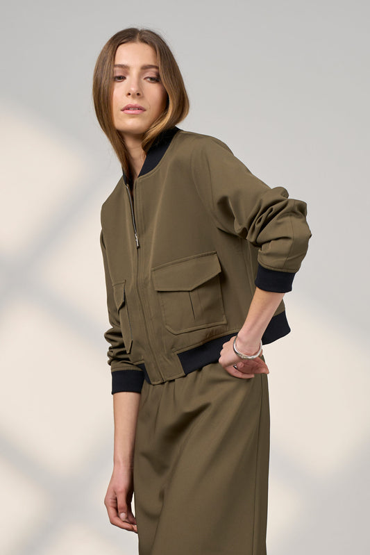 Madly Sweetly - Cavalry Jacket // Khaki