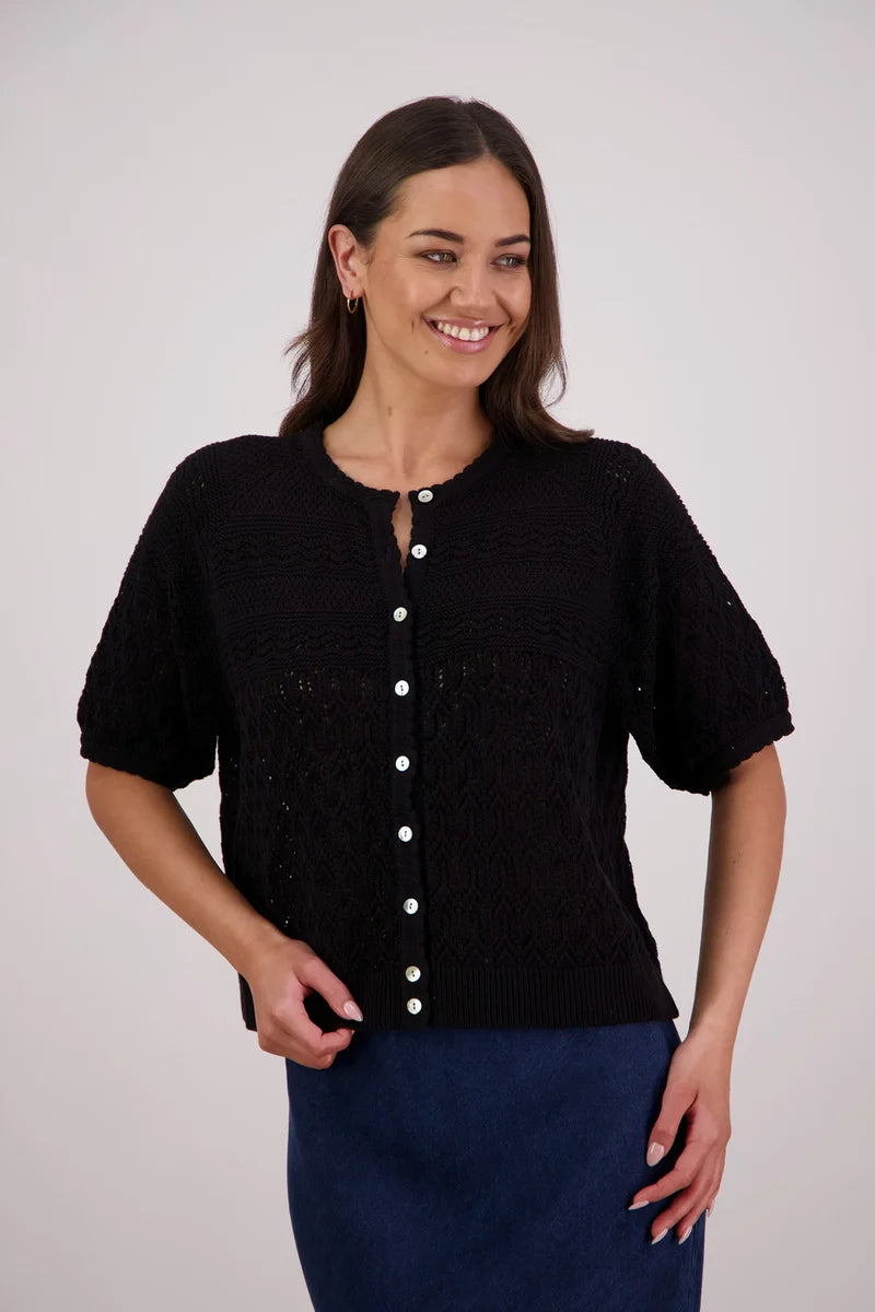Briarwood - Theresa Cardigan // Black