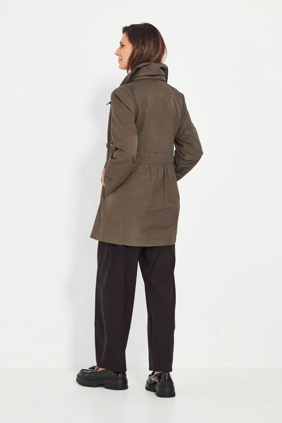 Verge - Tova Coat // Olive