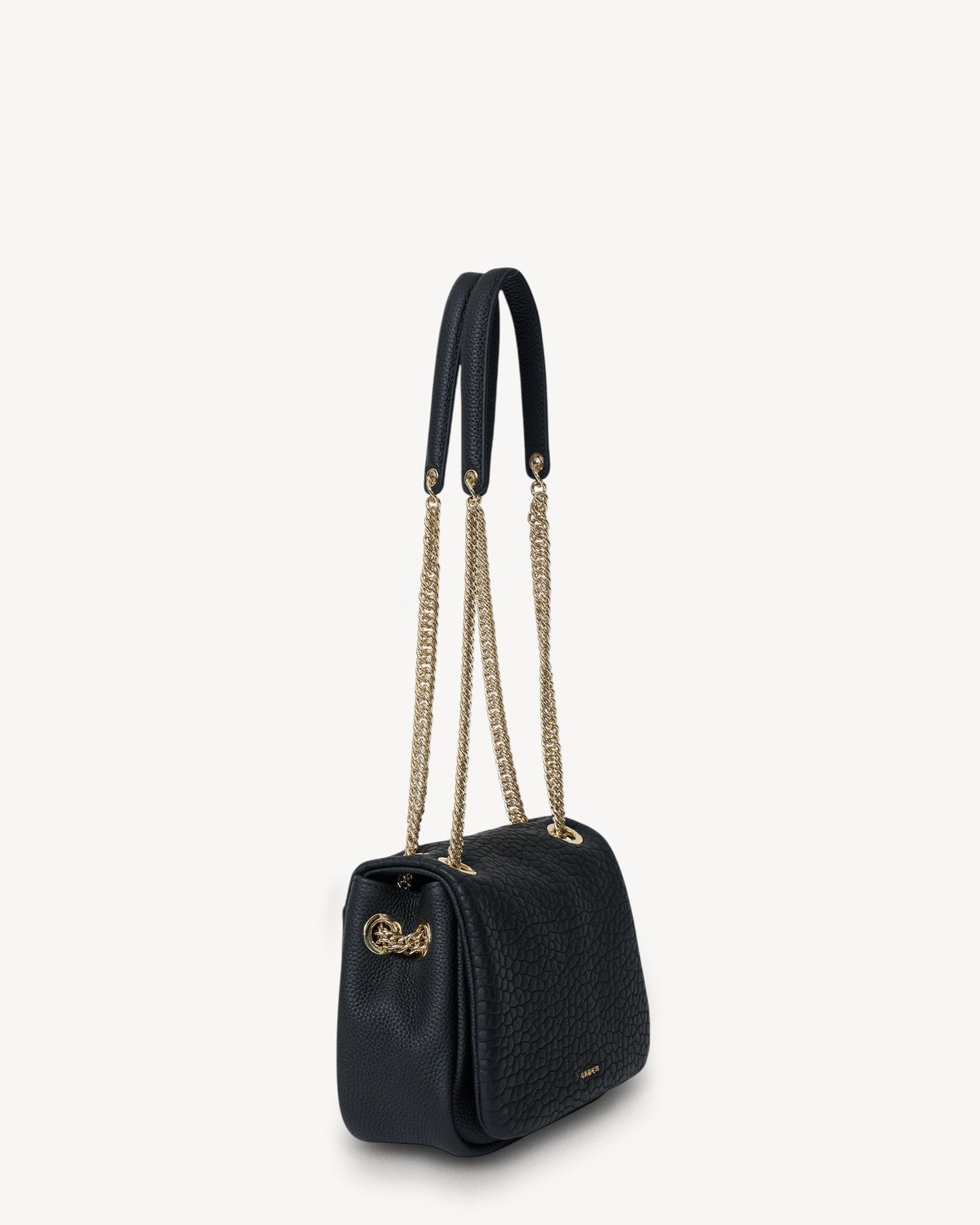 Saben - Flo Shoulder Bag // Black Bubble