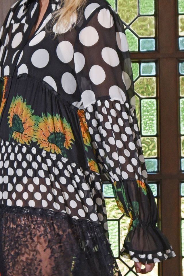 Curate - The Tier And Now Dress // Mixed Floral Spots
