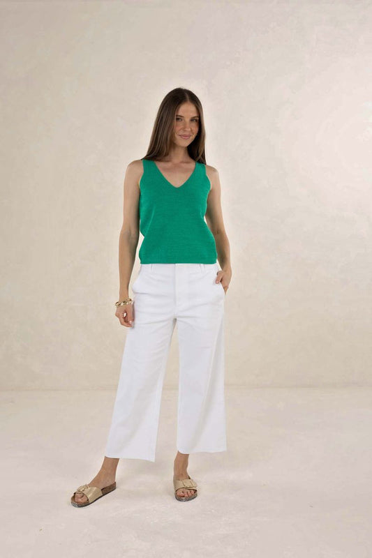 Humidity - Armour Tank Top // Emerald // Tobacco