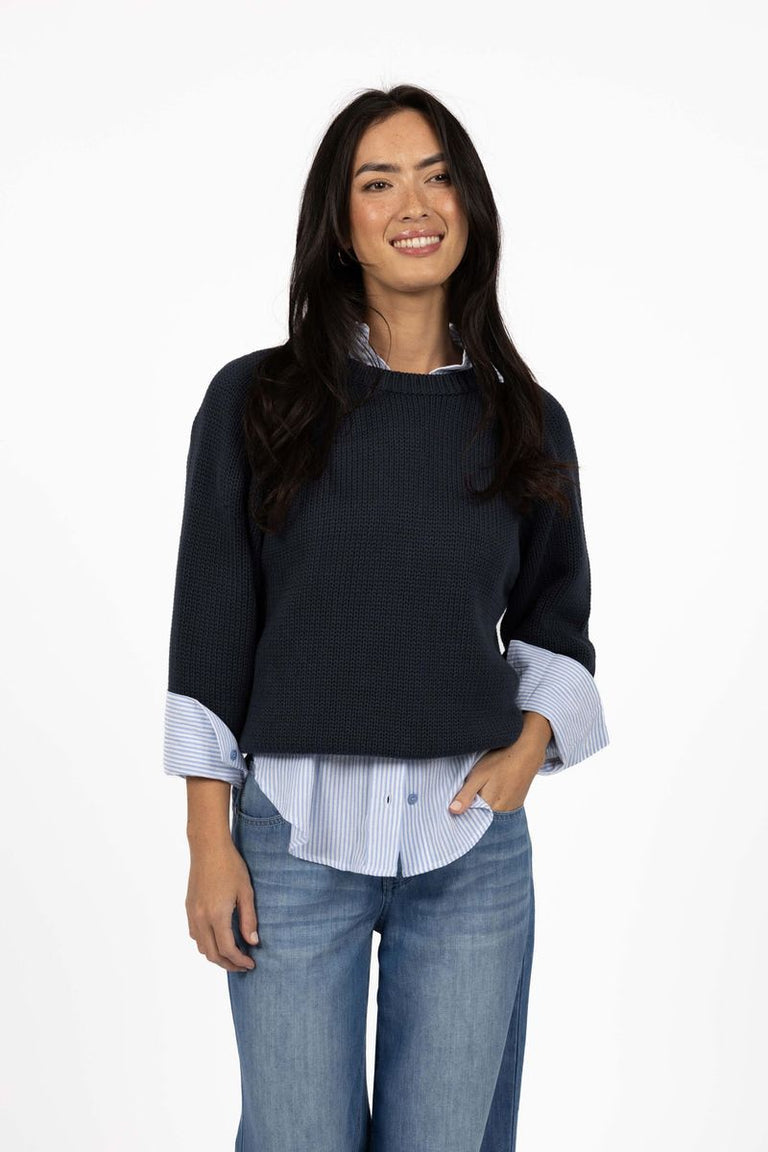 Humidity - Transit Jumper // Indigo