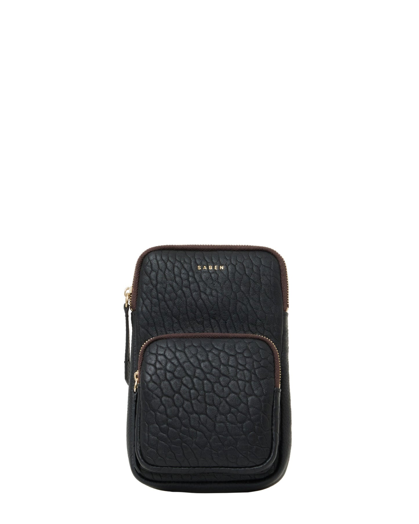 Saben - Nikko Pocket Phone Sling // Black Bubble