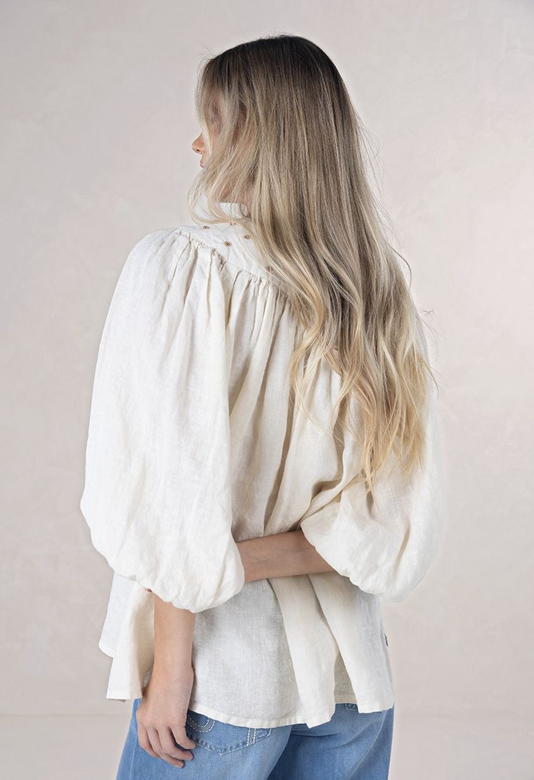 Humidity - Baroque Blouse // Cream
